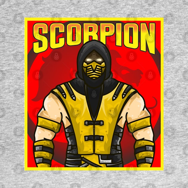 Scorpion Mortal Kombat by Aldyz